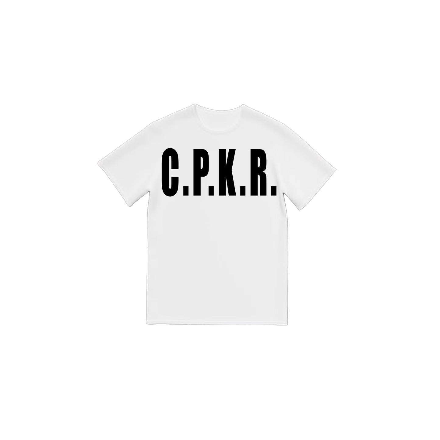 C.P.K.R. LOGO X DIE FOR IT WHITE T-SHIRT