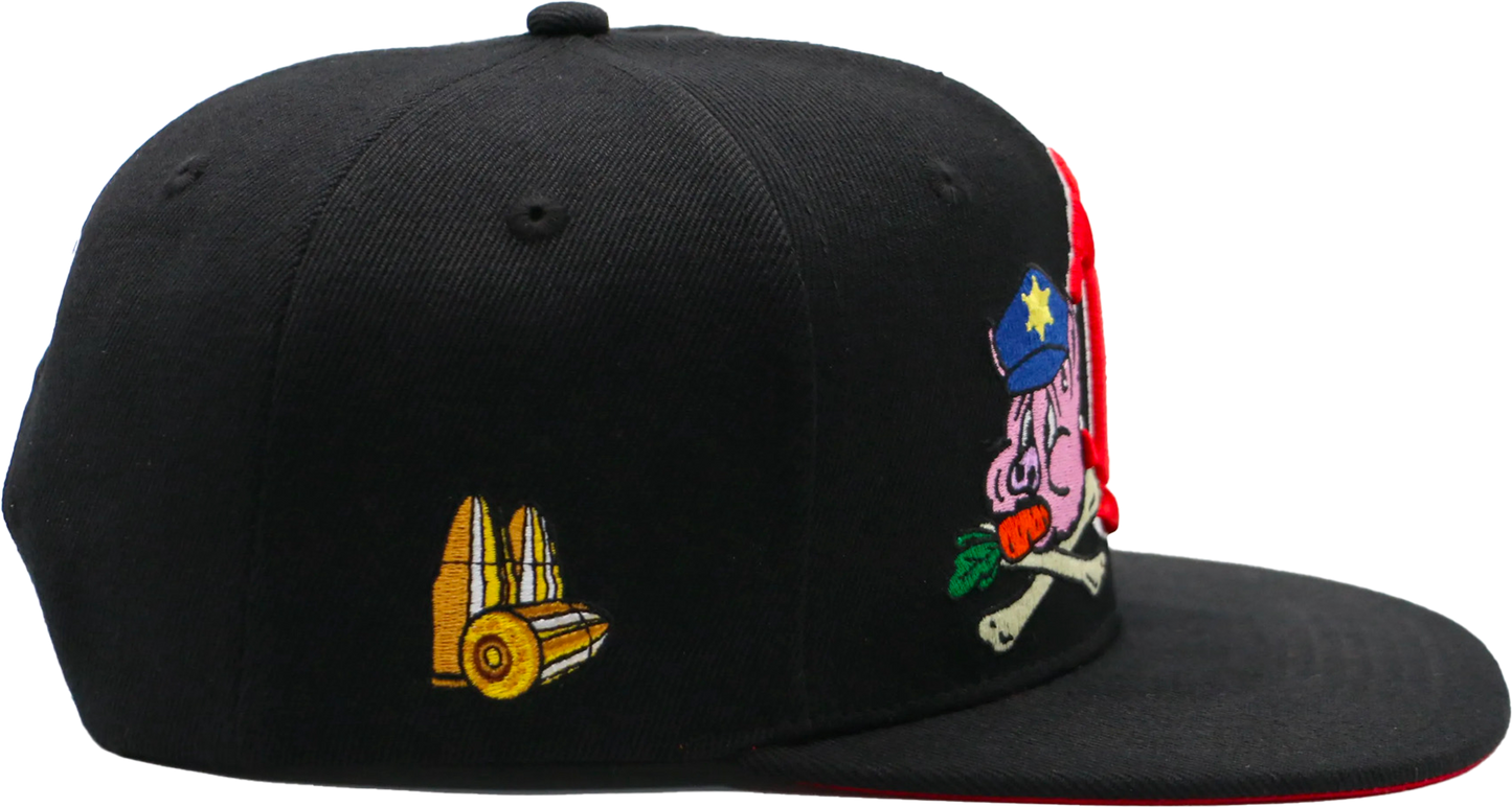 KILLERA BLACK/RED HAT