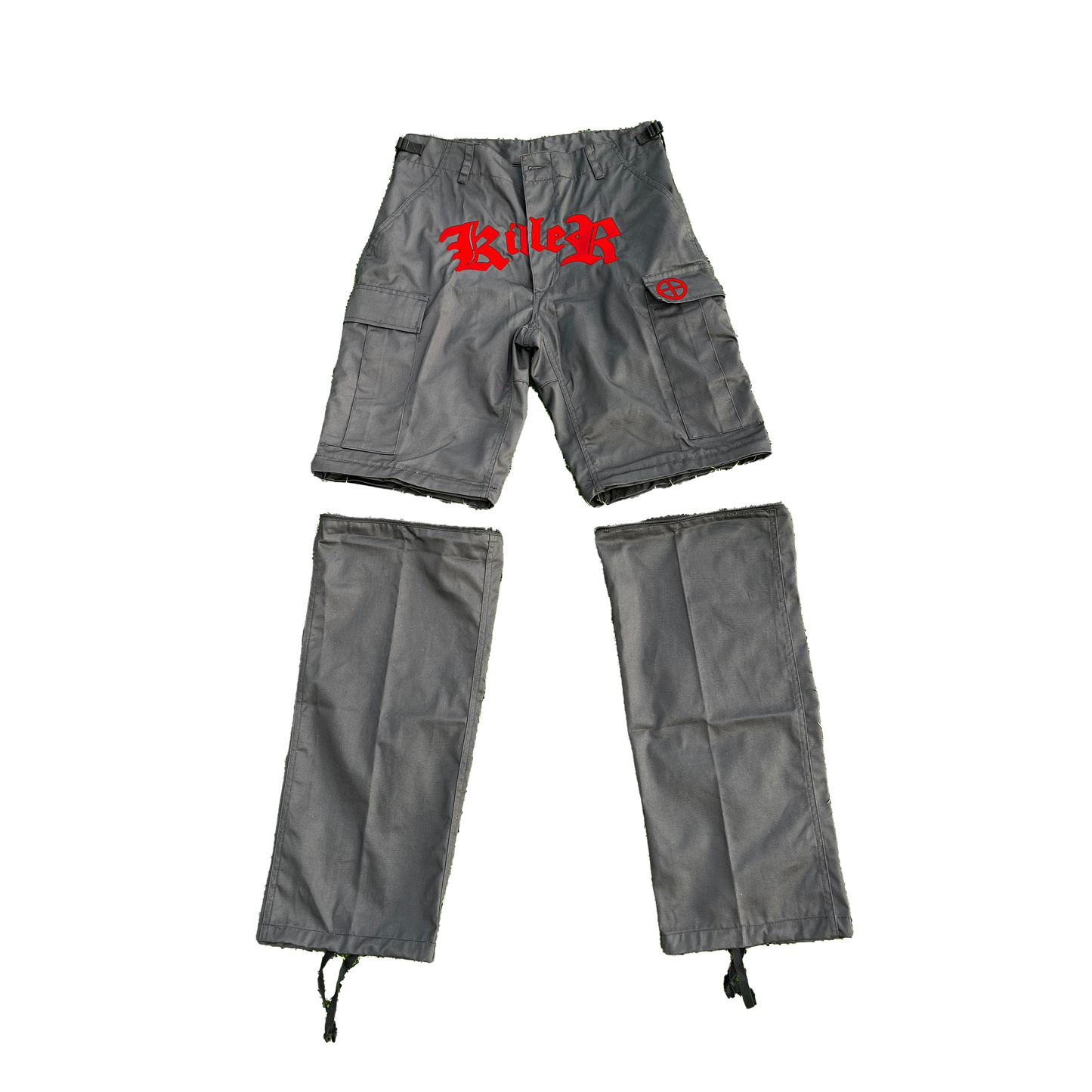 WARZONE 2 BLACK/RED CARGO