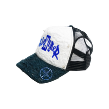 Carica l'immagine nel visualizzatore di Gallery, BLKR BLACK DISTRESSED TRUCKER