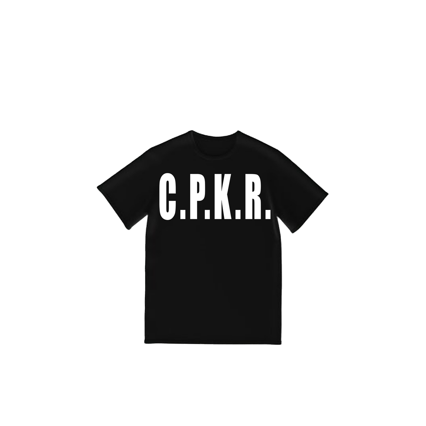 C.P.K.R. LOGO X DIE FOR IT BLACK T-SHIRT