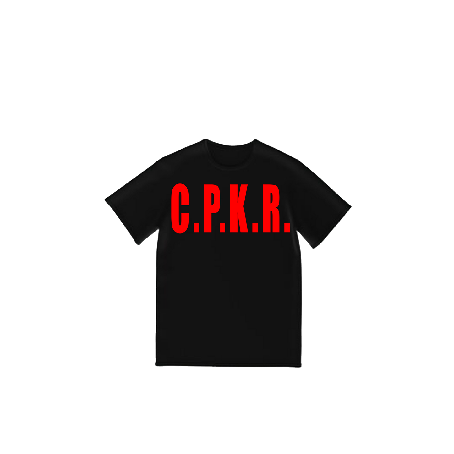 C.P.K.R. LOGO X DIE FOR IT BLACK T-SHIRT