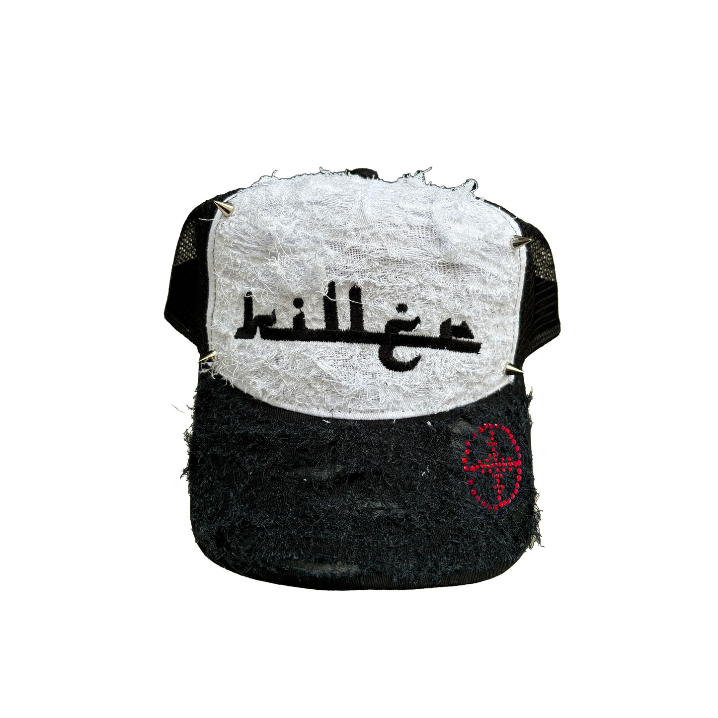 BLACK/WHITE ARABIC LOGO TRUCKER