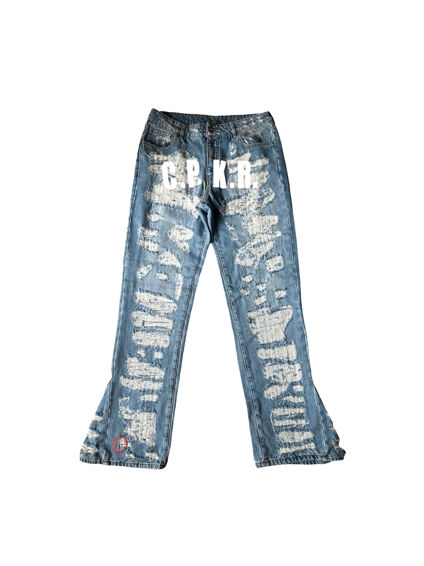 C.P.K.R. DISTRESSED DENIM