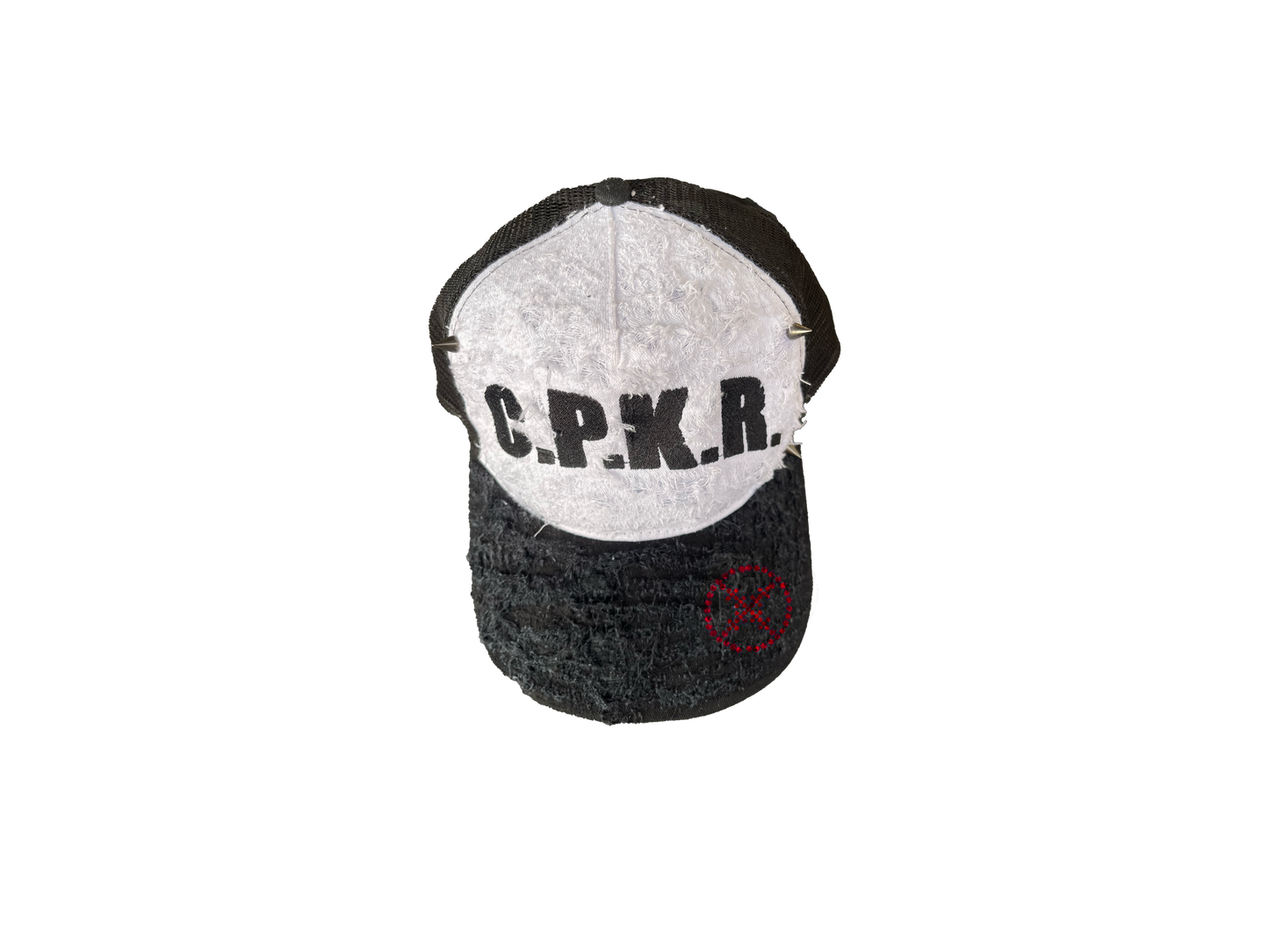 WARZONE 4 C.P.K.R. BLACK/WHITE TRUCKER