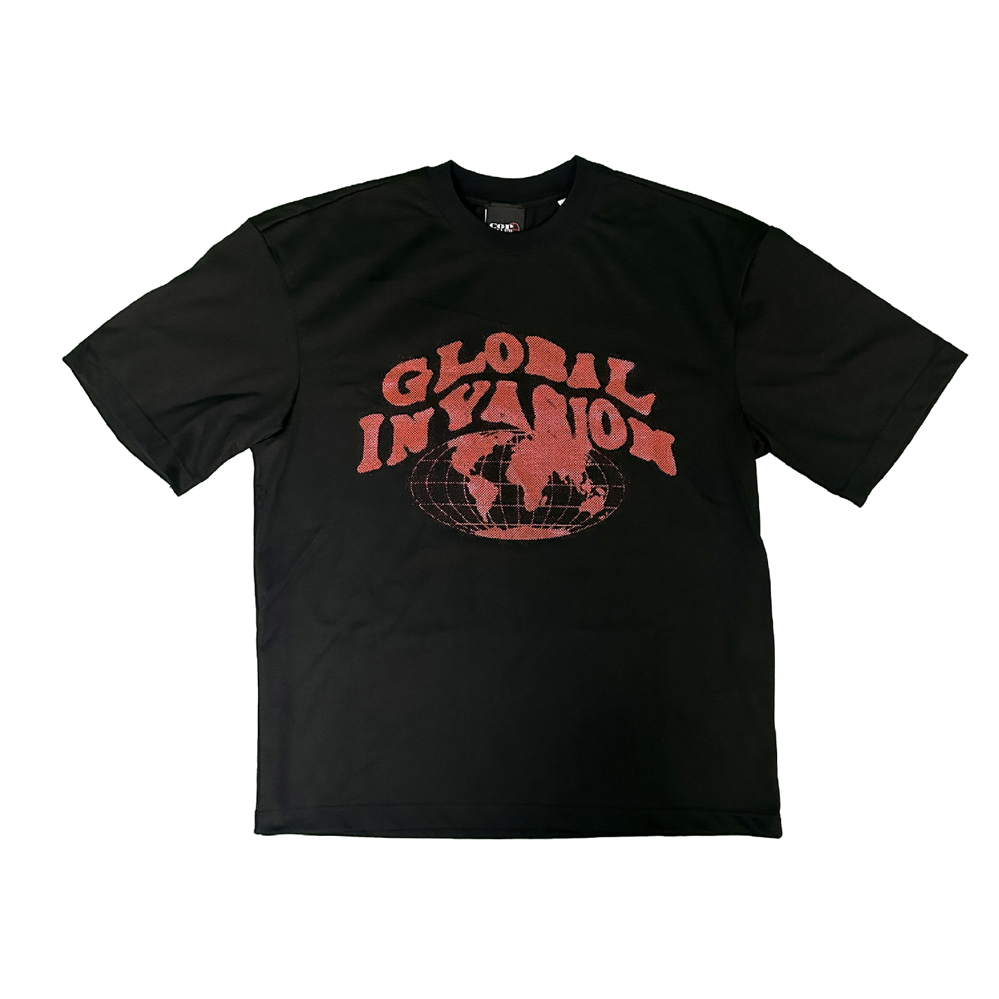 GLOBAL INVASION BLACK T-SHIRT