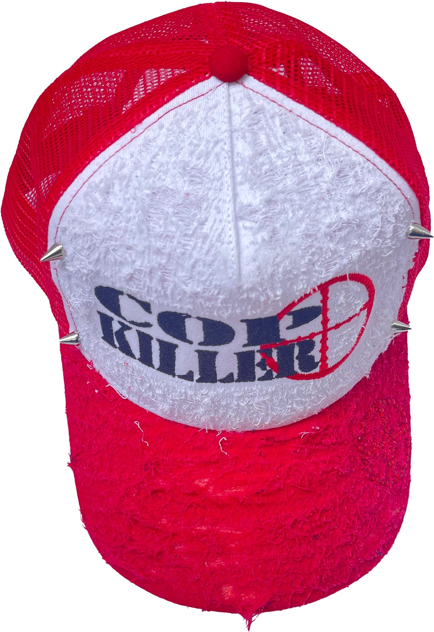 RED/WHITE LOGO TRUCKER