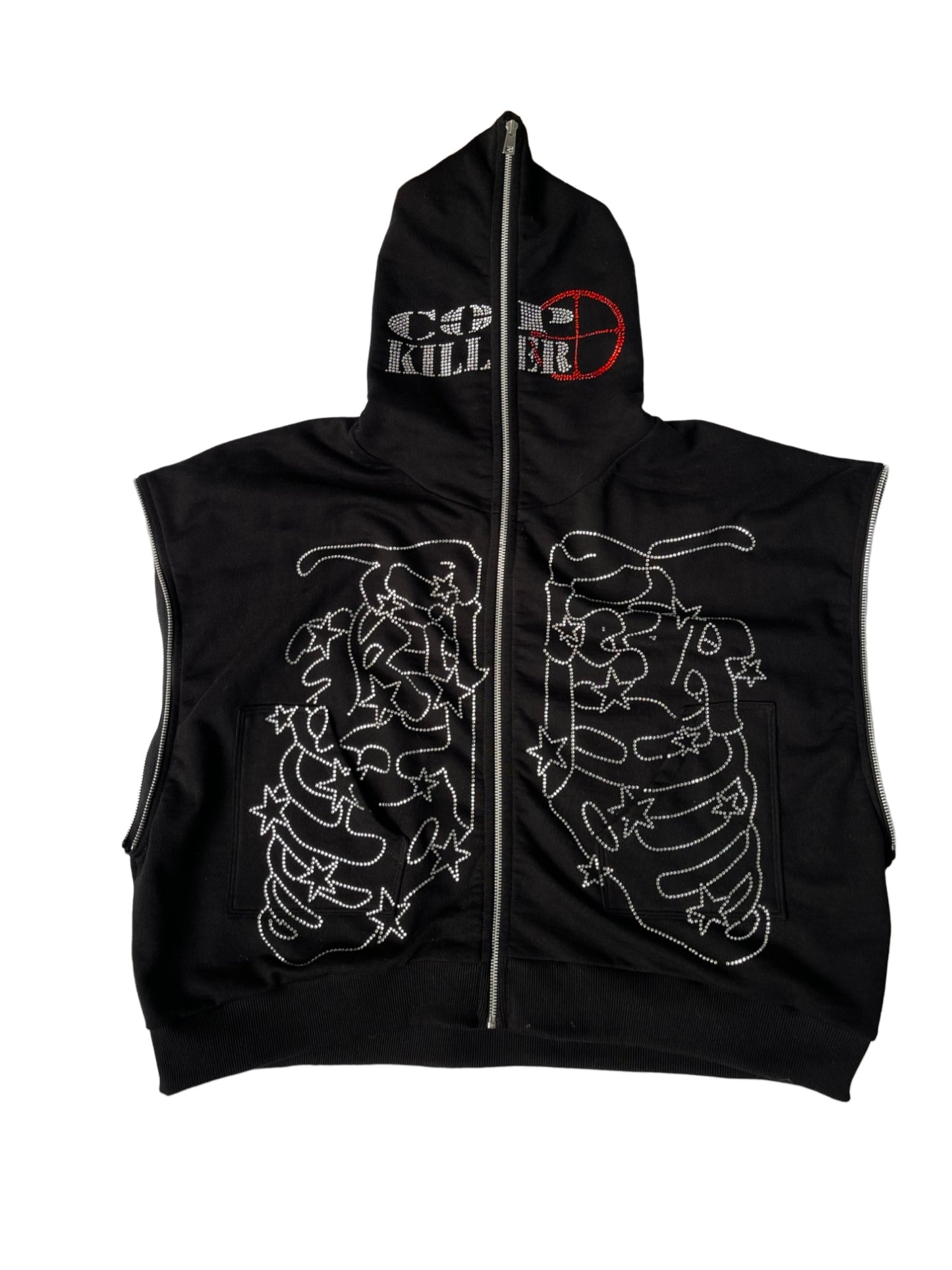 BIPOLAR KILLER REBIRTH BLACK HOODIE