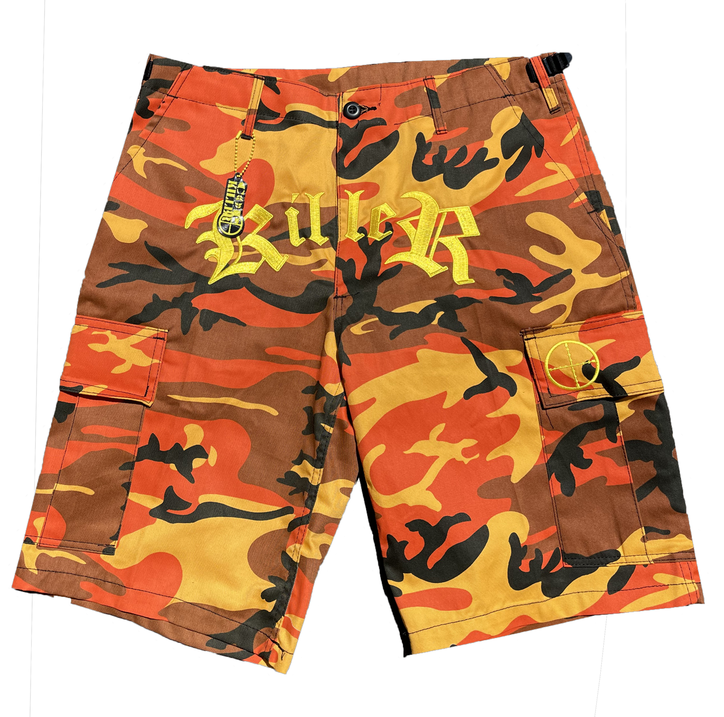 WARZONE ORANGE CAMO CARGO