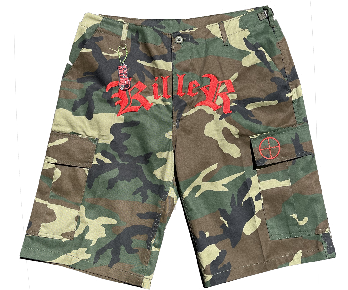 WARZONE GREEN CAMO CARGO
