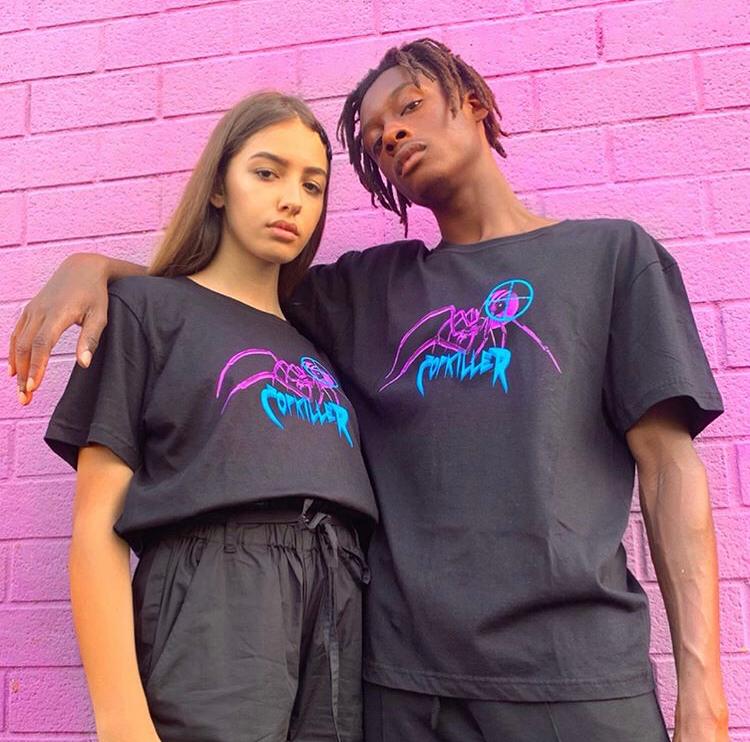 PURPLE SPIDER TEE