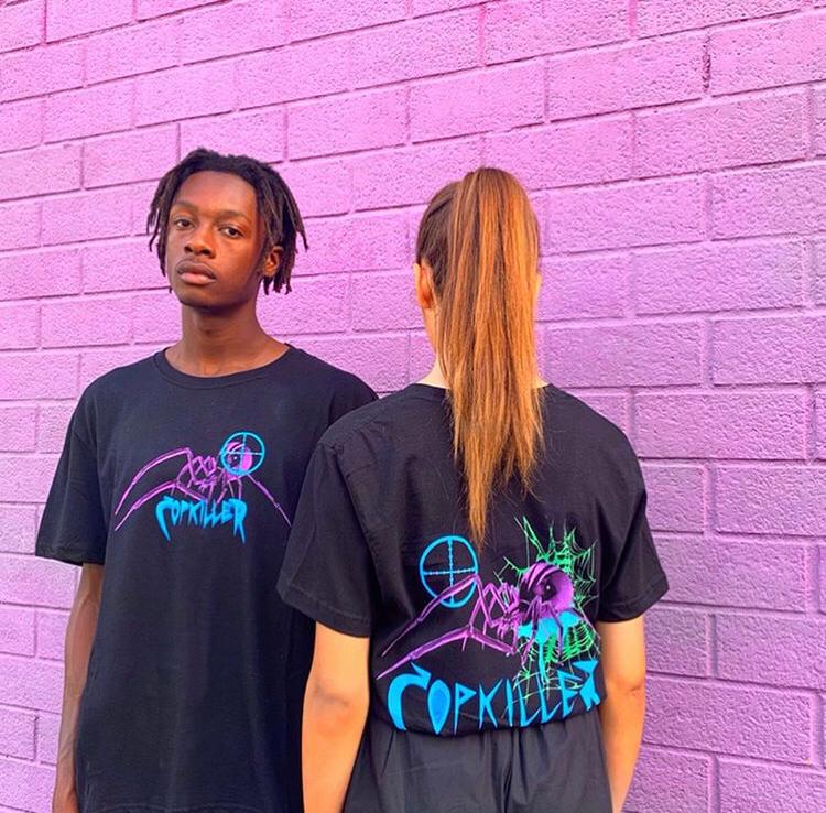 PURPLE SPIDER TEE