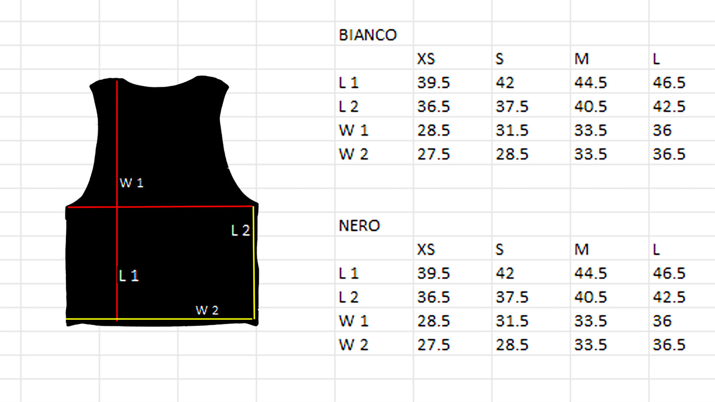 WARZONE BLACK CROP TOP