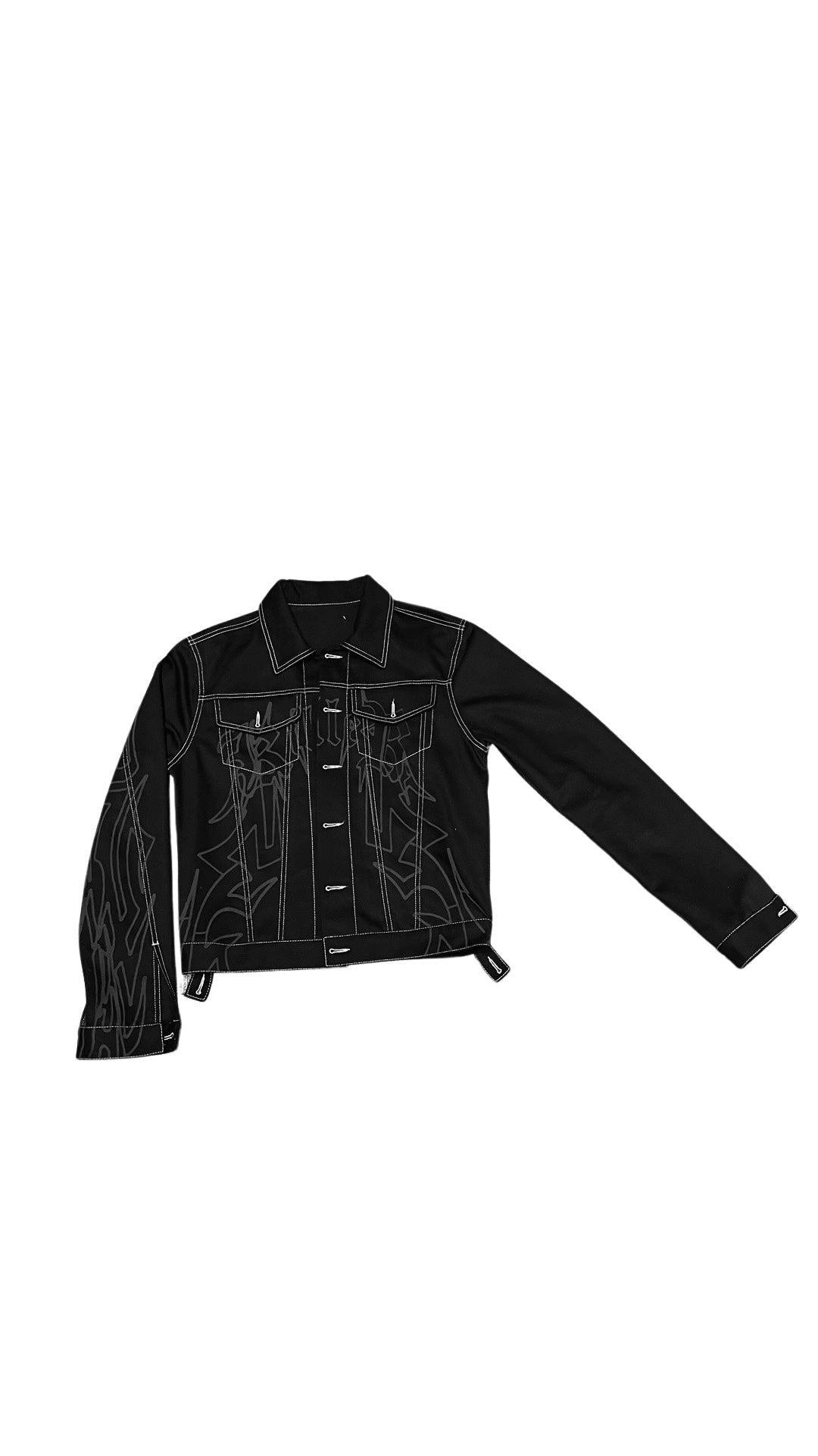 CK-419 BLACK JEANS JACKET