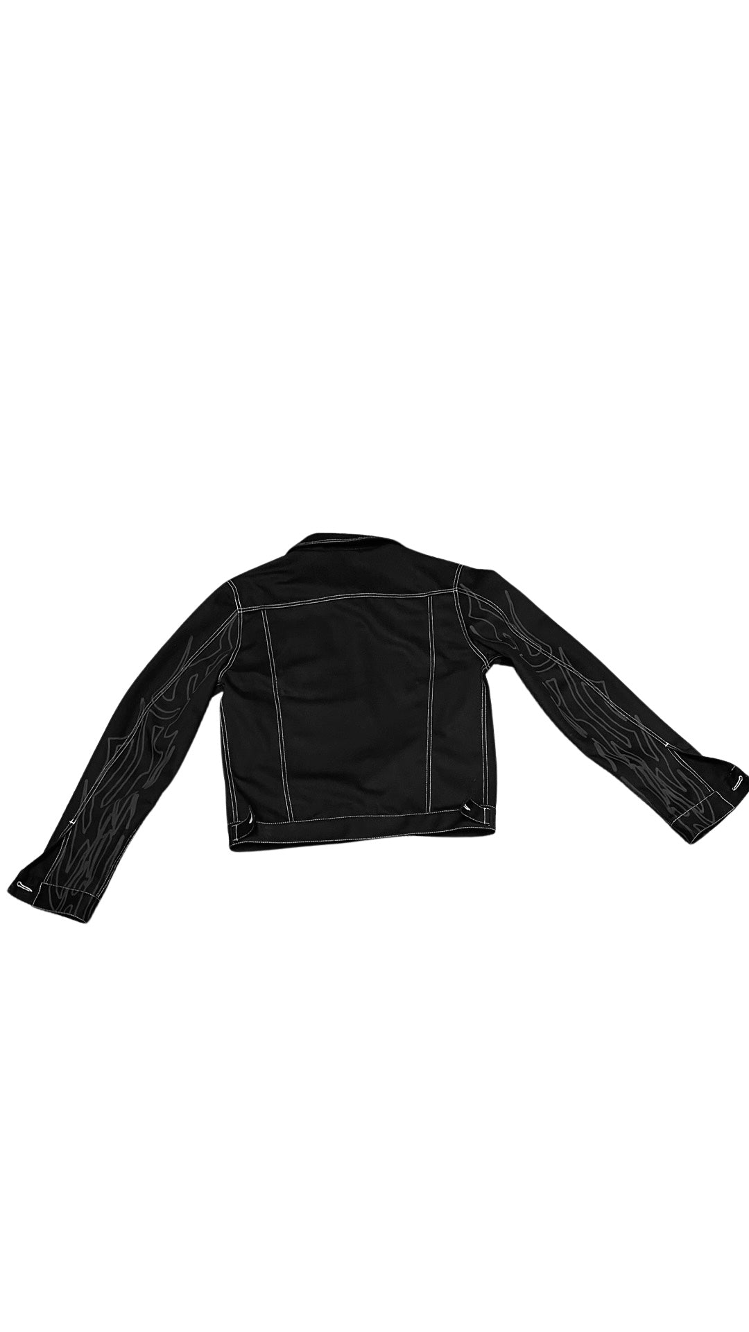 CK-419 BLACK JEANS JACKET