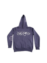 Carica l'immagine nel visualizzatore di Gallery, COMFY KILLER BLUE NAVY HOODIE
