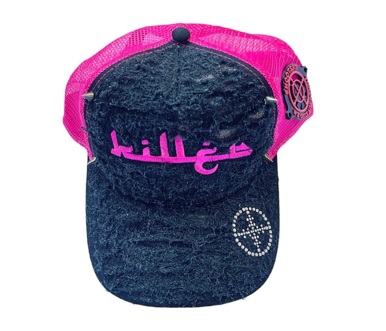 WARZONE3 BLACK/FUCSIA TRUCKER