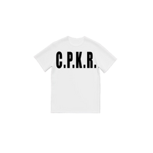 Carica l'immagine nel visualizzatore di Gallery, C.P.K.R. LOGO X DIE FOR IT WHITE T-SHIRT
