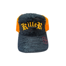 Carica l&#39;immagine nel visualizzatore di Gallery, SADDEST KILLER BLACK/ORANGE TRUCKER
