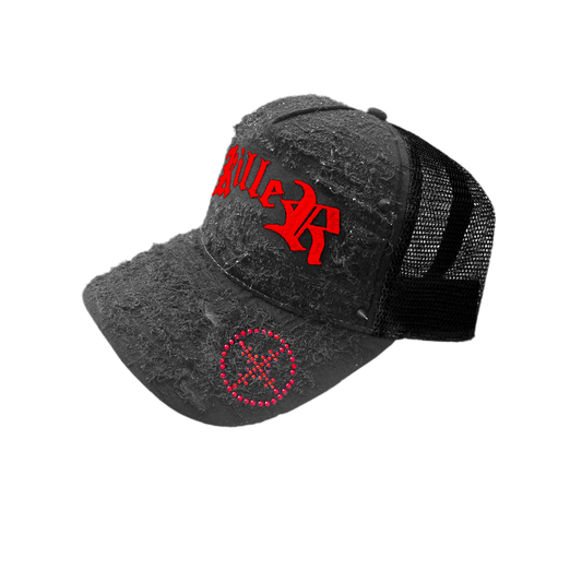 SADDEST KILLER BLACK/RED TRUCKER