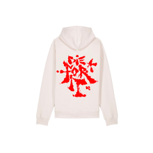 Carica l'immagine nel visualizzatore di Gallery, C.P.K.R. LOGO X DIE FOR IT WHITE HOODIE
