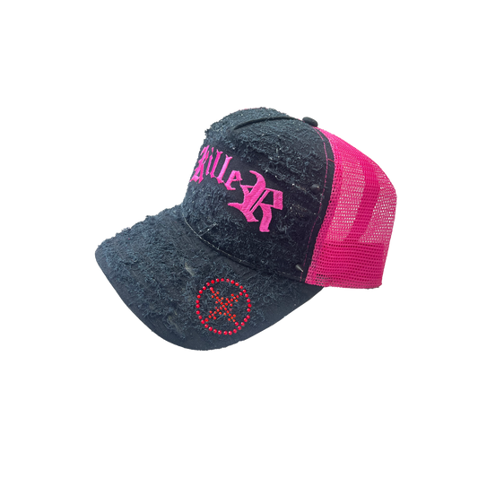 SADDEST KILLER BLACK/PINK TRUCKER
