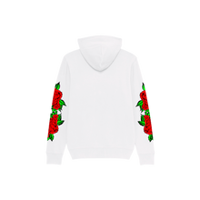 Carica l'immagine nel visualizzatore di Gallery, EAGLE ROSES WHITE HOODIE

