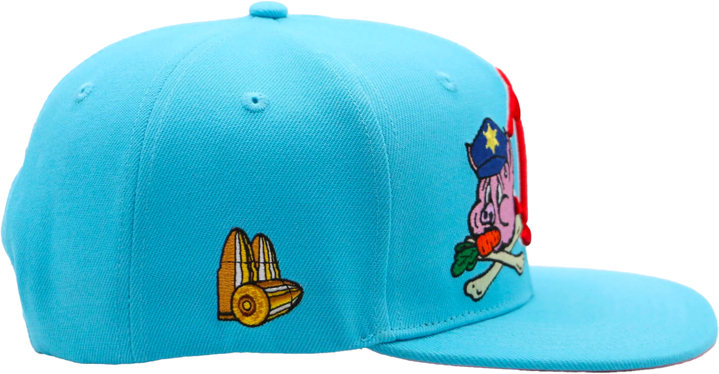 KILLERA SKYBLUE/PINK HAT