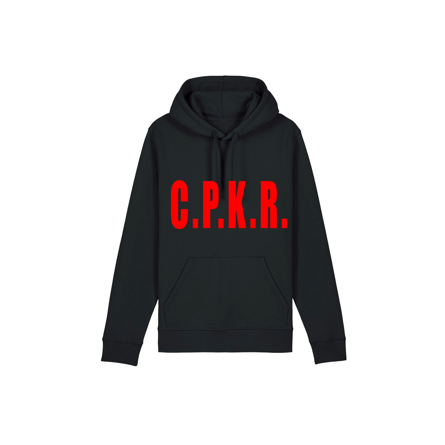C.P.K.R. LOGO X DIE FOR IT BLACK HOODIE