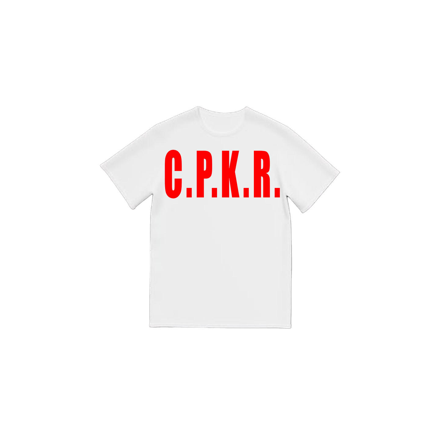 C.P.K.R. LOGO X DIE FOR IT WHITE T-SHIRT