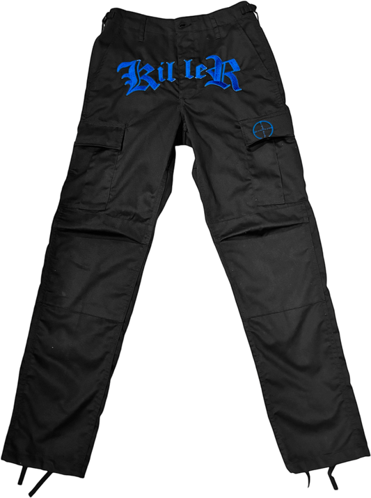 WARZONE BLACK/BLUE CARGO