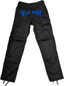 WARZONE BLACK/BLUE CARGO