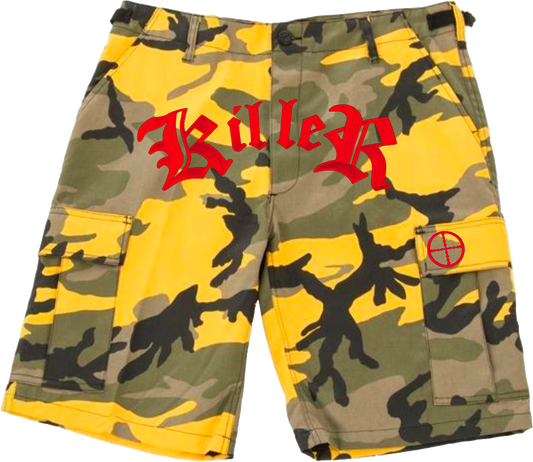 WARZONE YELLOW CAMO CARGO