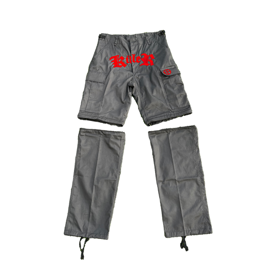 WARZONE 2 BLACK/RED CARGO