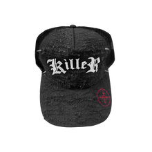 Carica l'immagine nel visualizzatore di Gallery, SADDEST KILLER BLACK/WHITE TRUCKER
