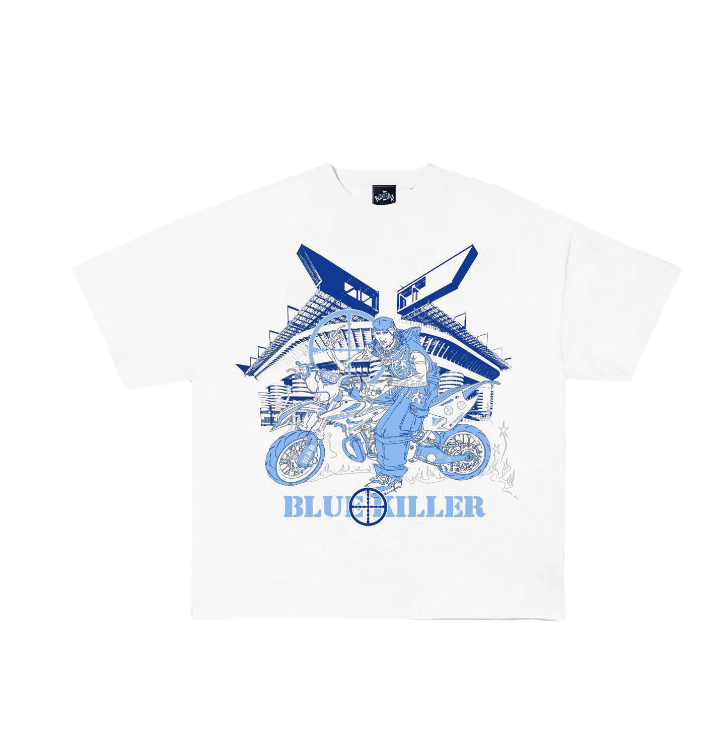BLKR DEMON TIME T-SHIRT WHITE