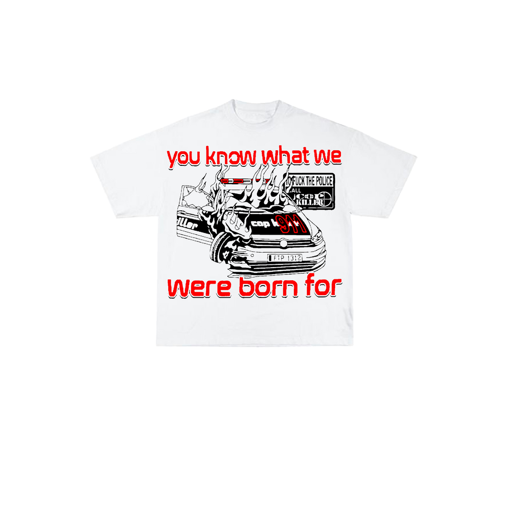 WHITE FTP T-SHIRT