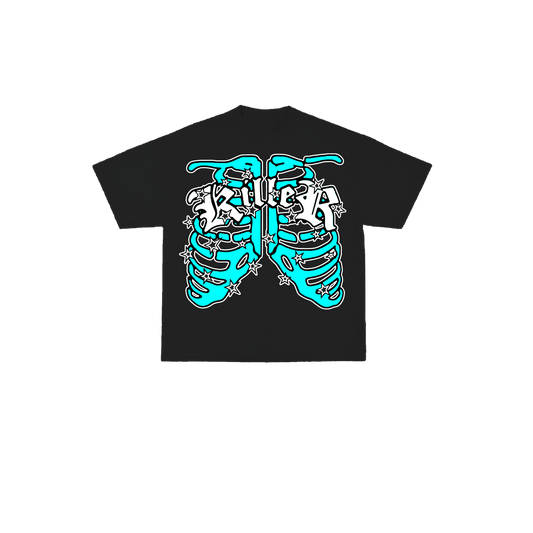 BLACK SKELETON T-SHIRT
