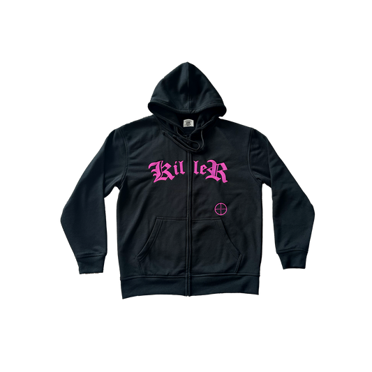 SADDEST KILLER BLACK/PINK HOODIE