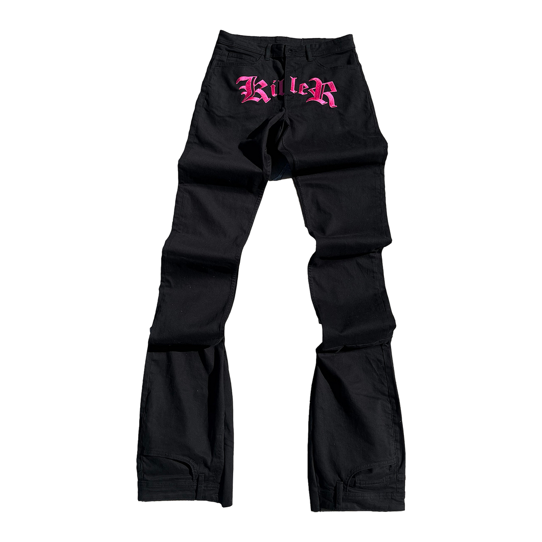 SADDEST KILLER BLACK/PINK JEANS