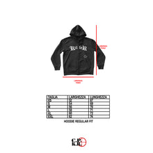 Carica l&#39;immagine nel visualizzatore di Gallery, SADDEST KILLER BLACK/WHITE HOODIE
