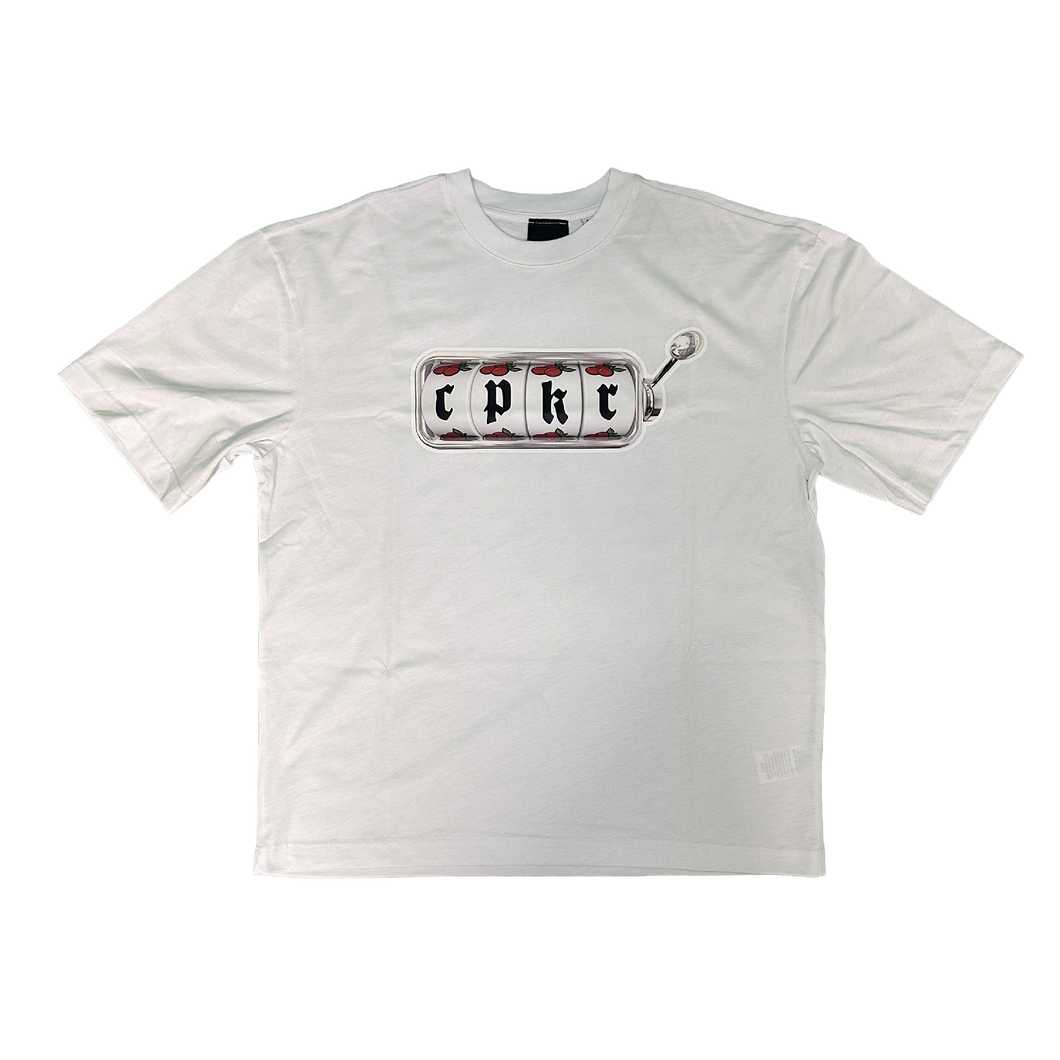 CPKR SLOT WHITE T-SHIRT