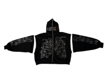 Carica l'immagine nel visualizzatore di Gallery, BIPOLAR KILLER REBIRTH BLACK HOODIE
