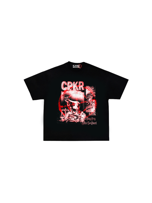 KILLLER GO HARD BLACK GOATKILLER TEE