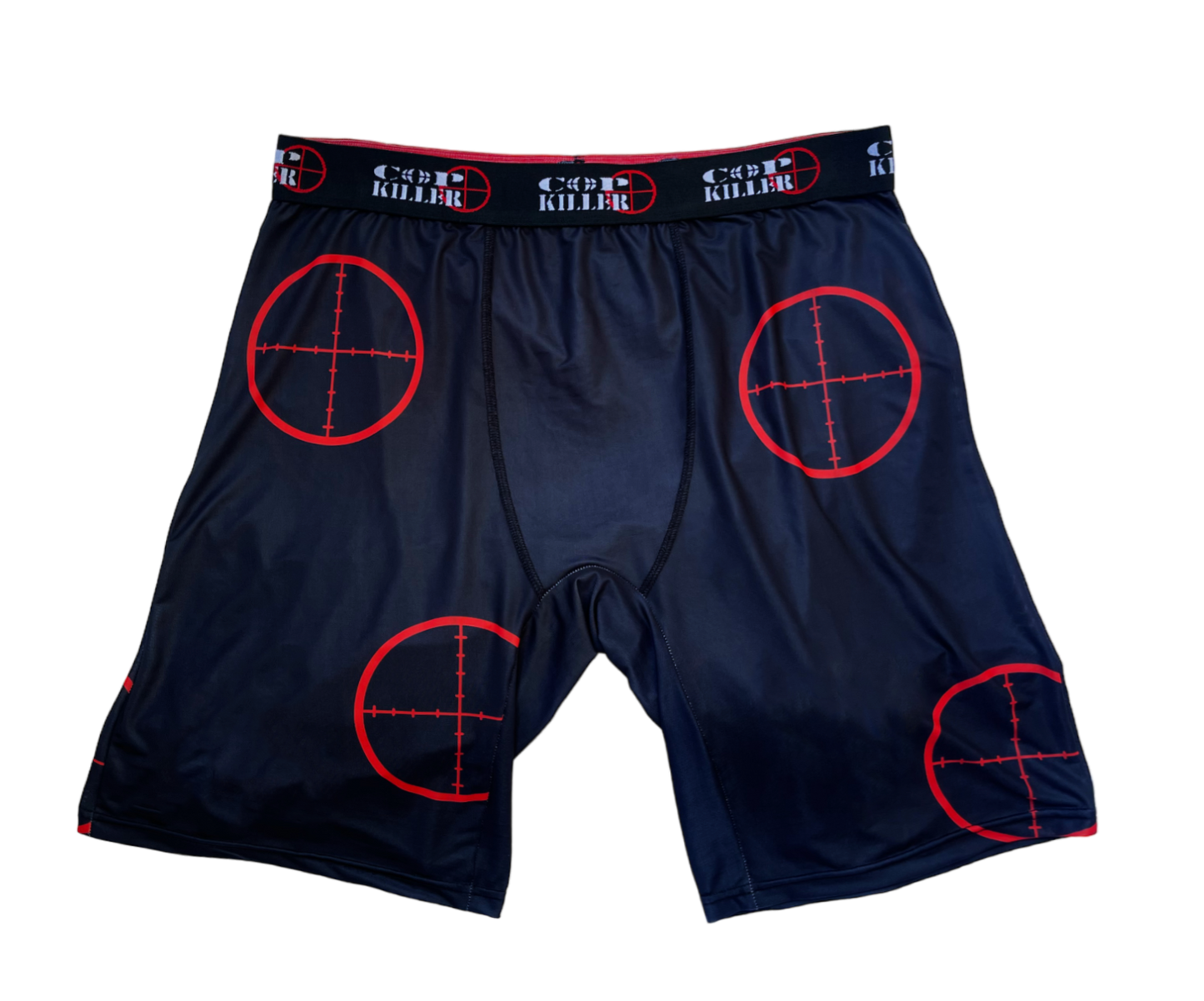 BLACK LOGO BOXER