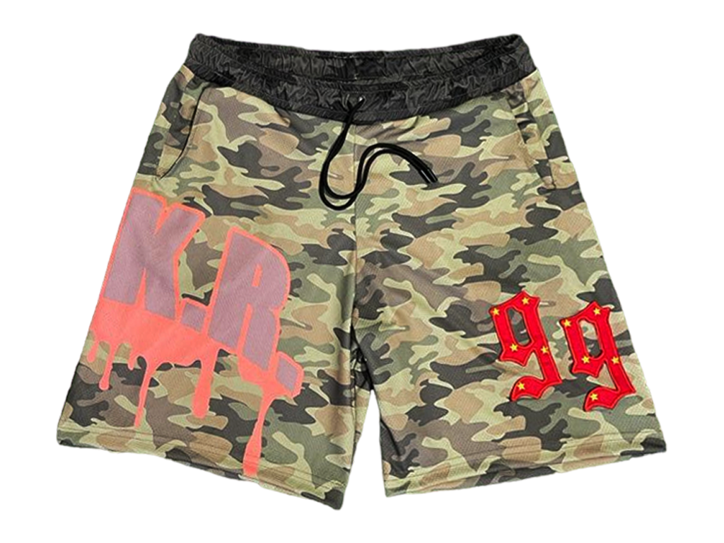 A.S.W.B.99 CAMO SHORTS