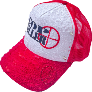 RED/WHITE LOGO TRUCKER