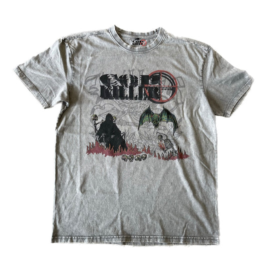 DARK DAYS GREY TEE