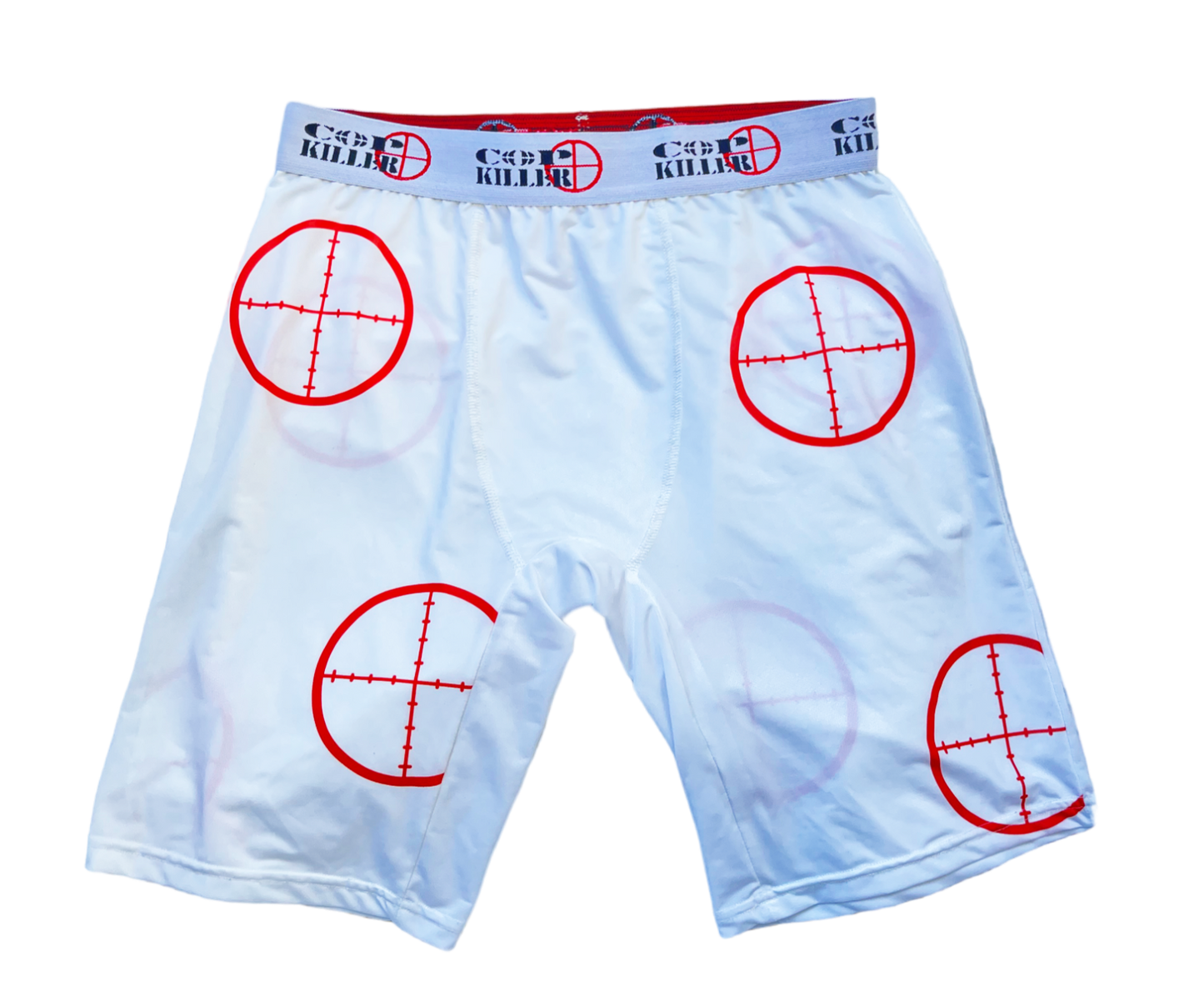 WHITE LOGO BOXER