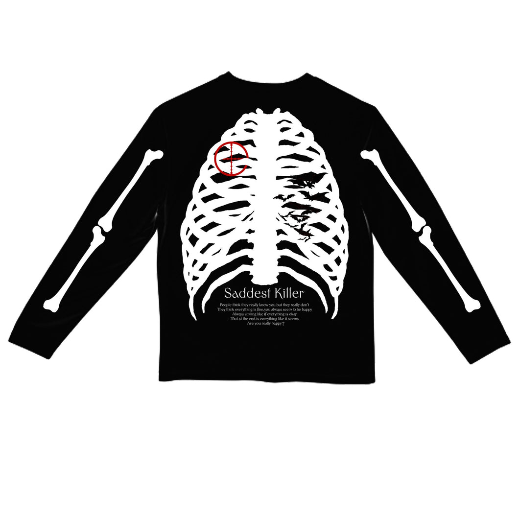 SADDEST KILLER”DARK SADNESS”LONG SLEEVE